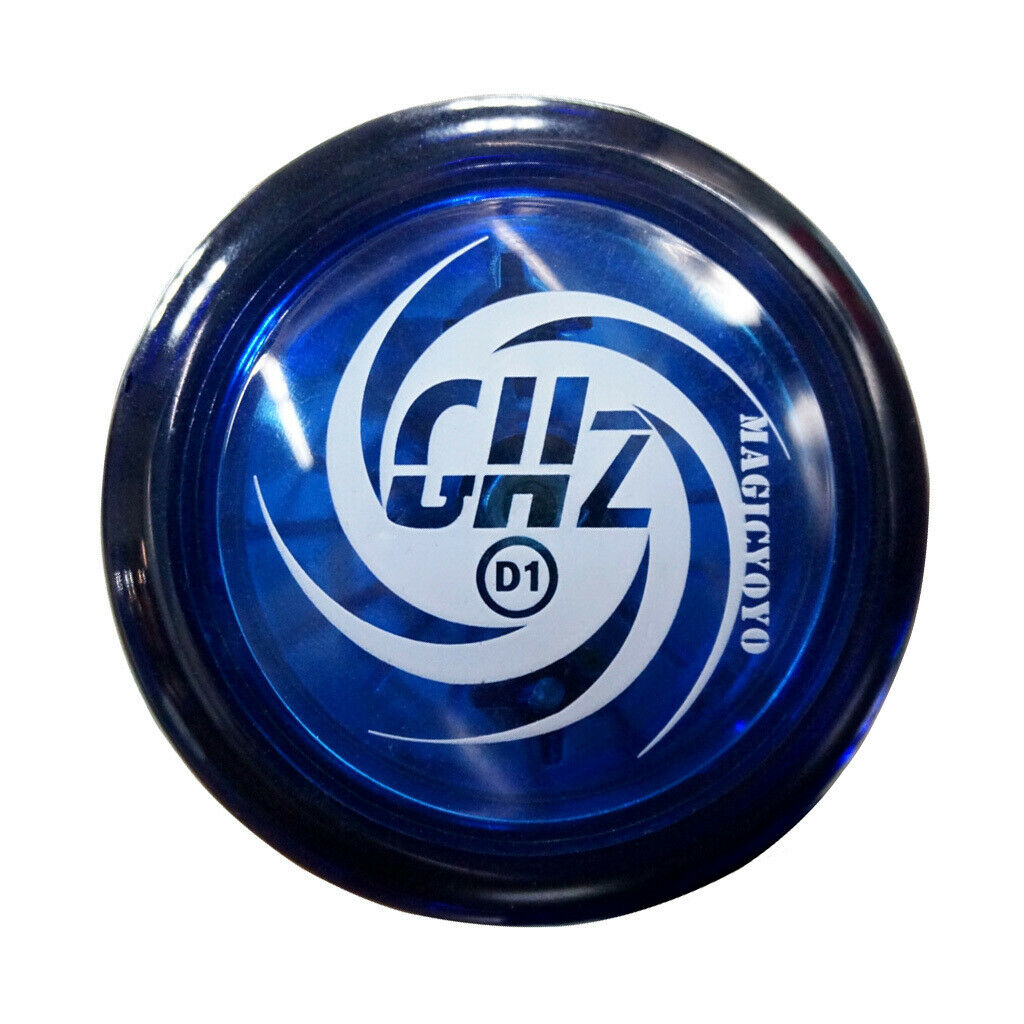 D1 Spin Ball Professional YoYo Size E Bearing with String Blue