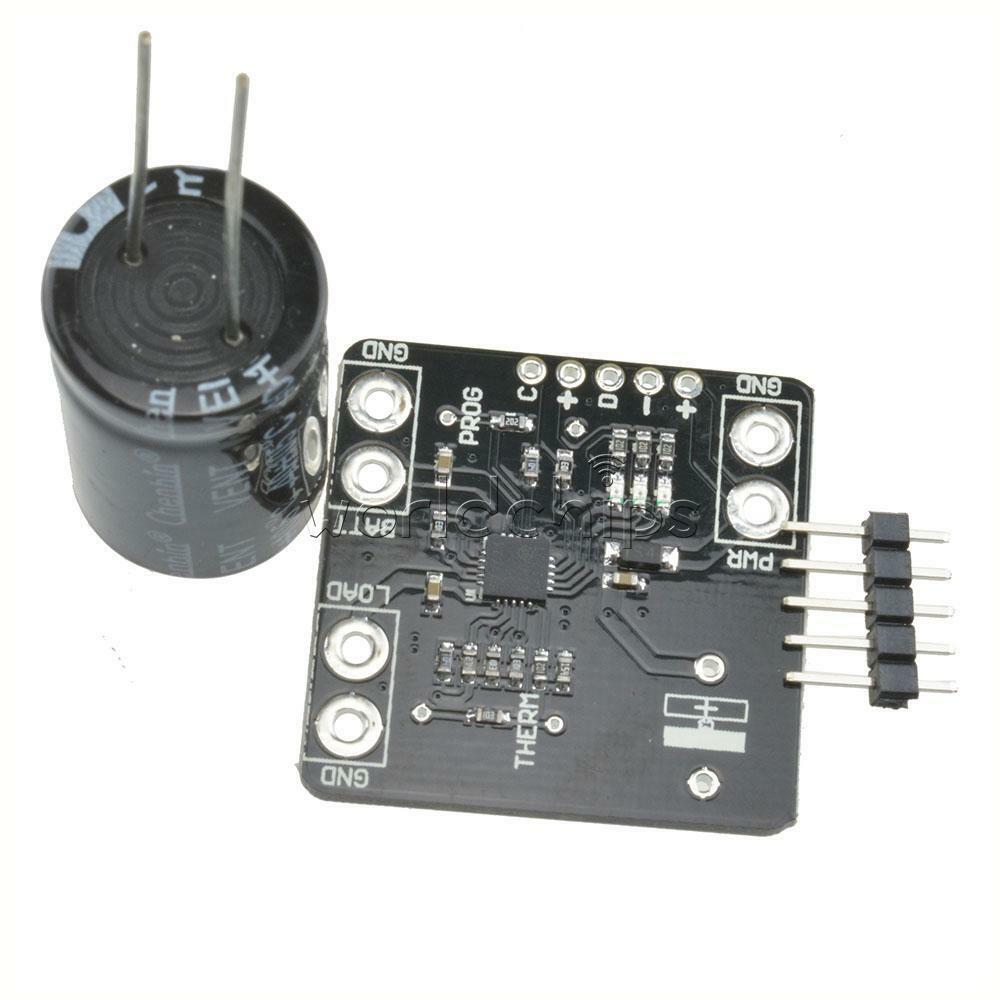 New MCP73871 USB 5V DC Solar Lipoly Lithium Lon Polymer Charger Board  3.7V/4.2V