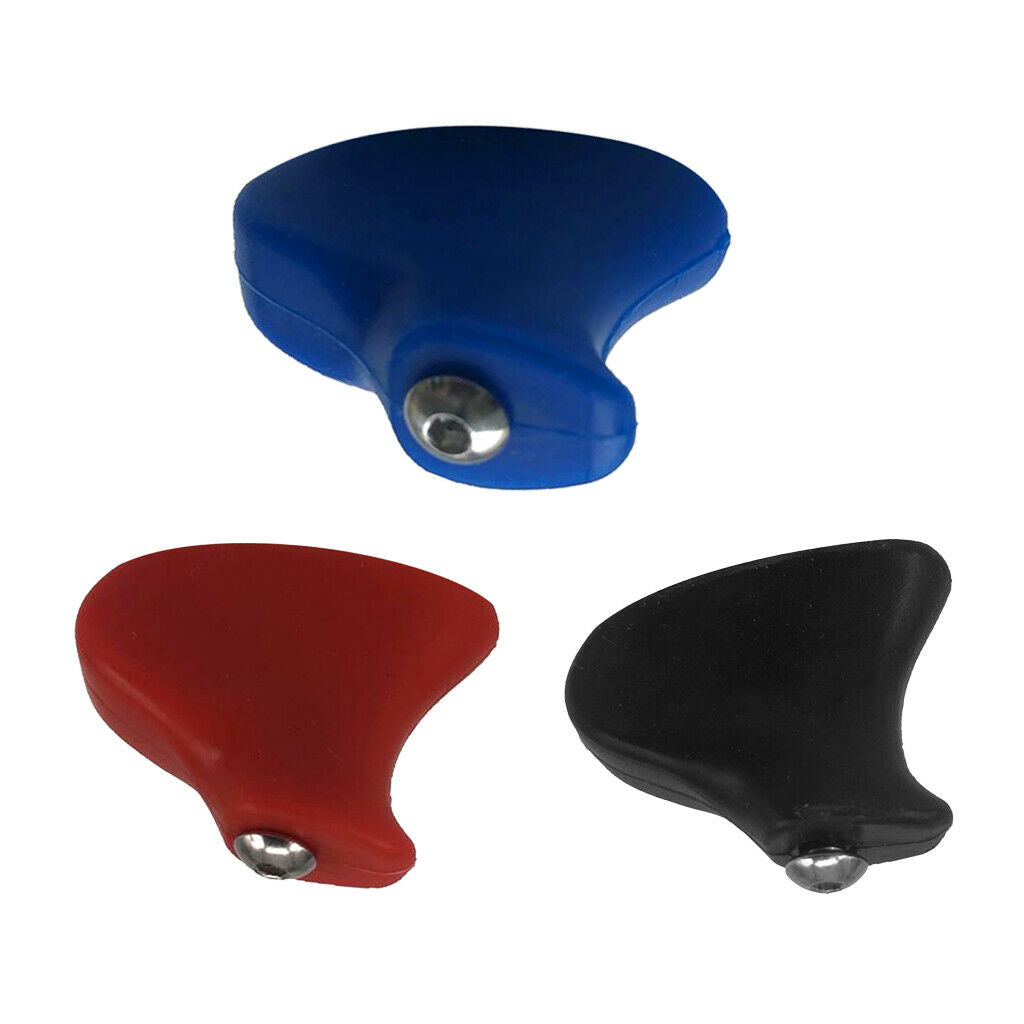 Archery Bow Finger Tab Protector for Recurve Bow Left or Right Handed Black