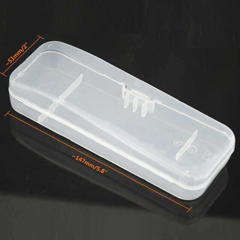 Universal Shaver Storage Box Handle Box Full Transparent Plastic Box Razor Box