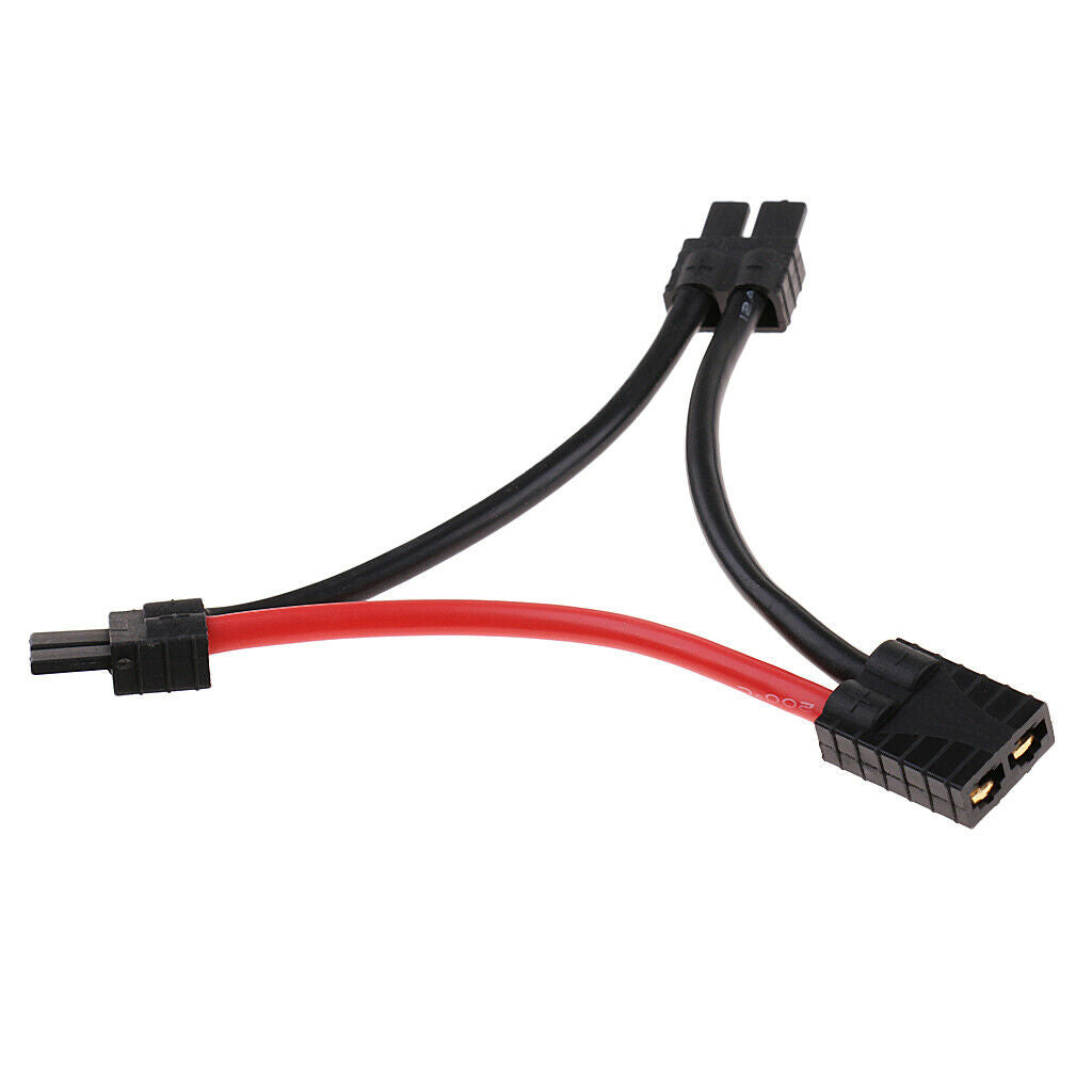 2 Male 1 Female Connector Lipo Battery Adapter Wire Harness for  Car