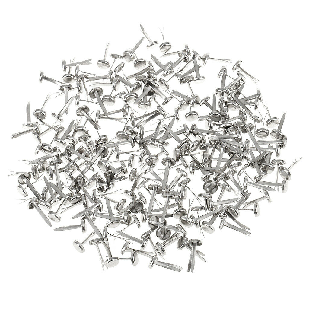 200 Pieces Mini Brads Paper Craft Fasteners For diy Card Making Scrapbooking