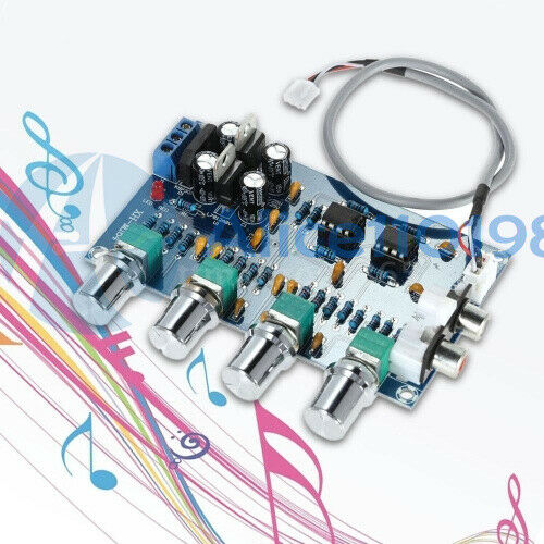 NE5532 Stereo Pre-amp Preamplifier Tone Board 12-24V AC Amplifier Board