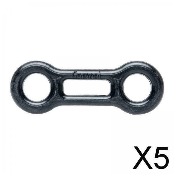 5X Plastic Carabiner Ropes Locking Rigging Fixing Rock Climbing Safety Gear