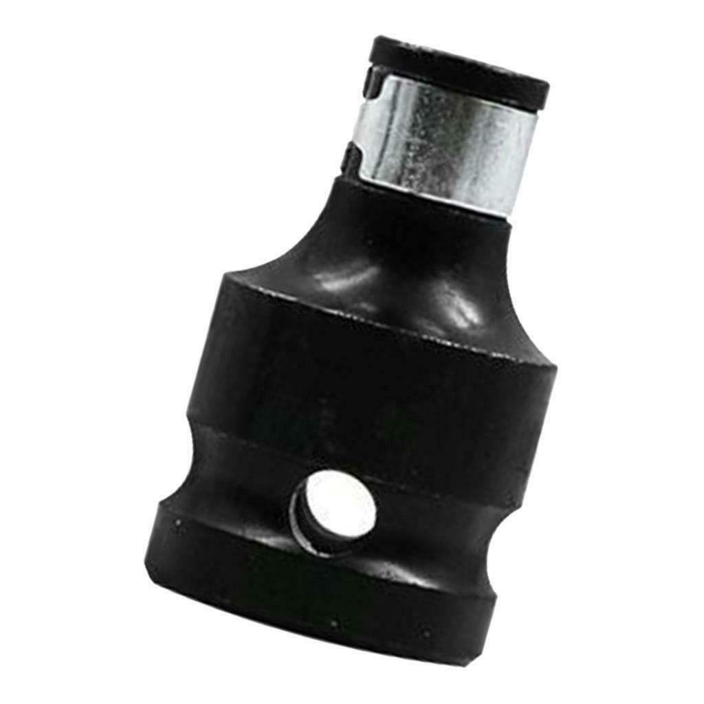 1pc 1 / 2inch To 1 / 4inch Hex Shaft Quick Release Screwdriver Bit Holder