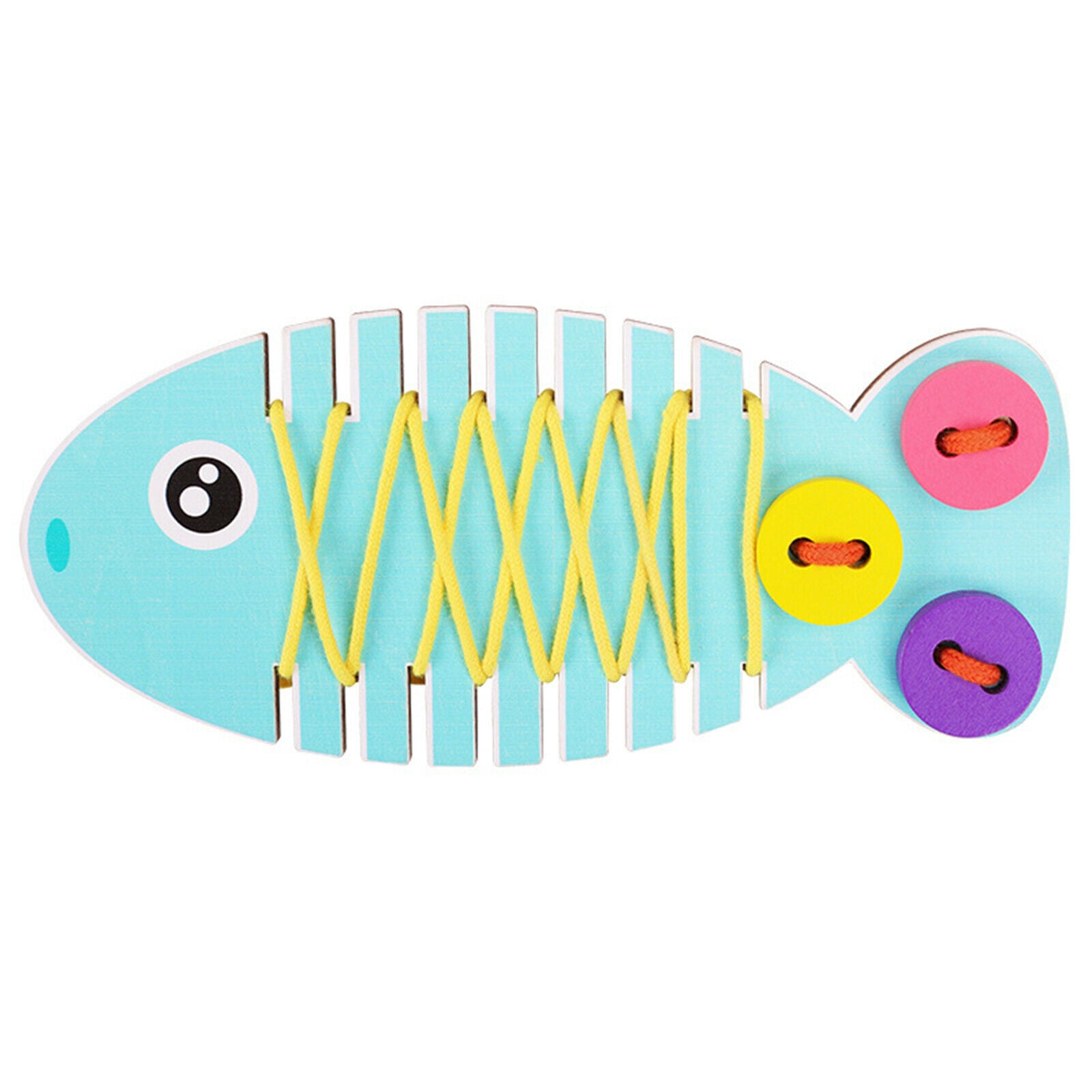 Threading Line Fish Educational Toys Threading Toys Teaching Aids Children