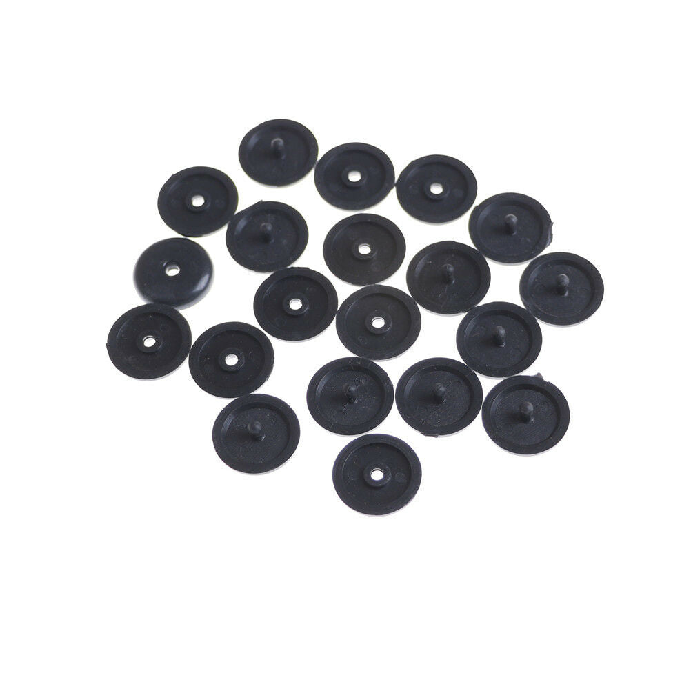 10×Universal Clip Seat Belt Stopper Buckle Button Fastener Safety Blac.l8