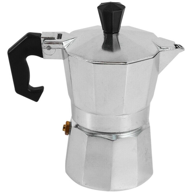 Aluminum Italian Stove Top/Moka Espresso Coffee Maker/Percolator Pot Tool 50MlB7
