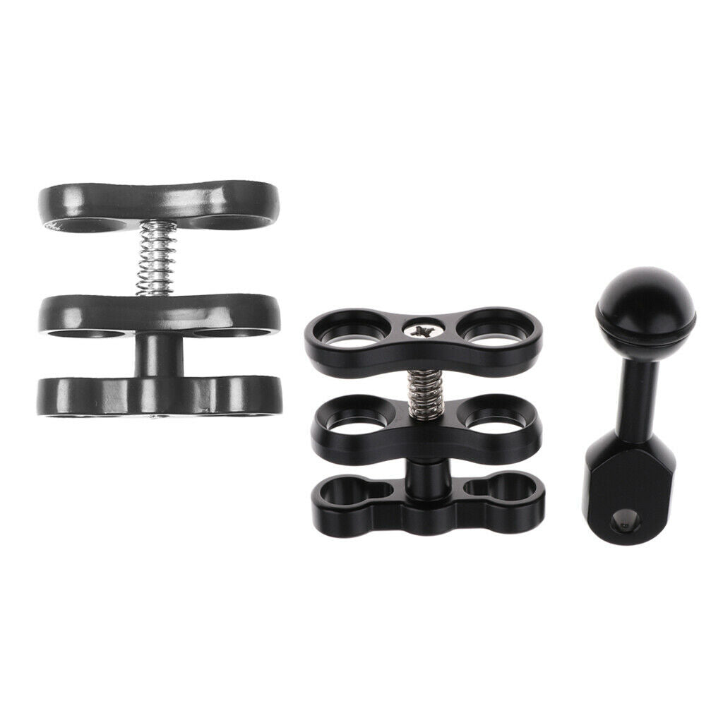Lightweight Aluminum Alloy Scuba Diving Light Torch Flashlight Ball Base