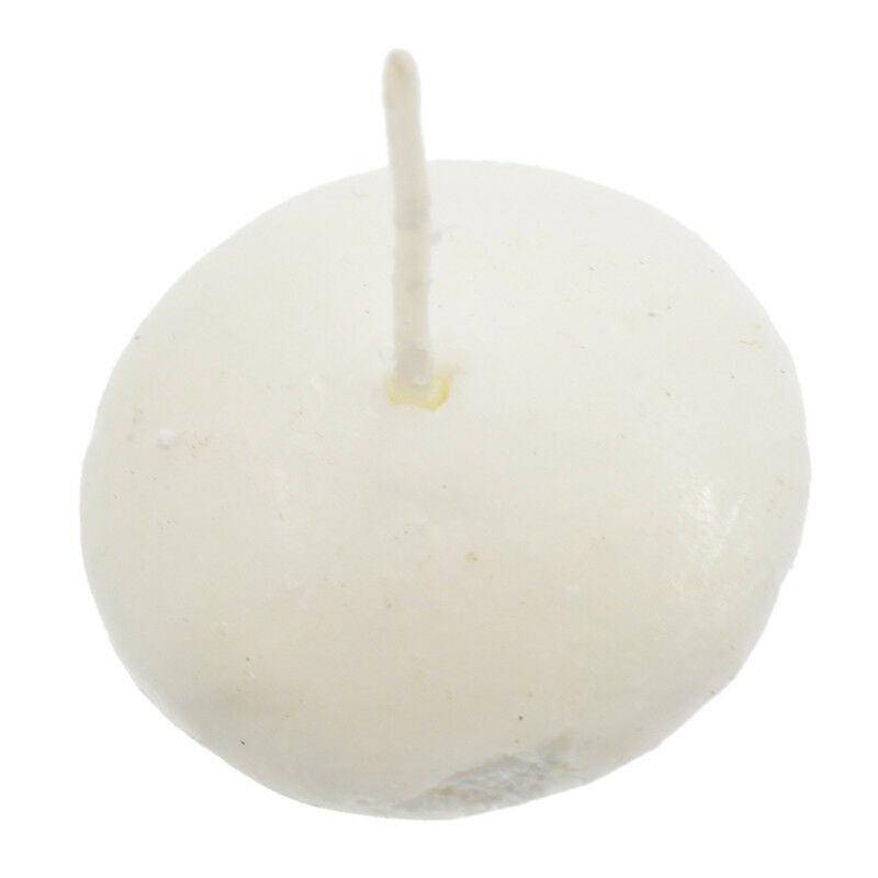 10pcs White Water Floating Candle Round Romantic For Wedding Party Home Decor