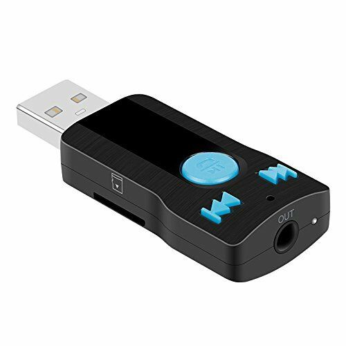 3in1 USB Bluetooth Receiver Adapter 3.5mm Stereo Audio Receiver&Adapter Speakers