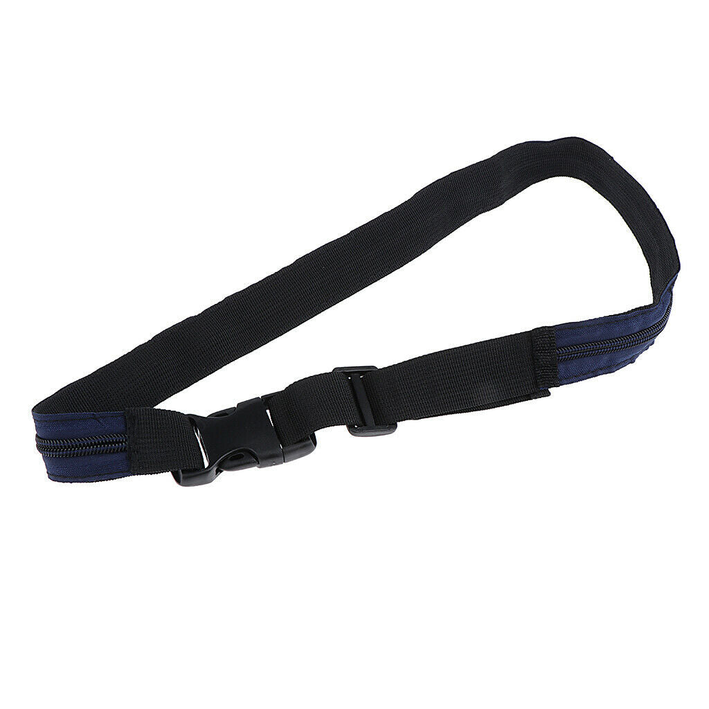 Travel Security Belt with Hidden Money Pocket Cashsafe Anti-Theft Straps