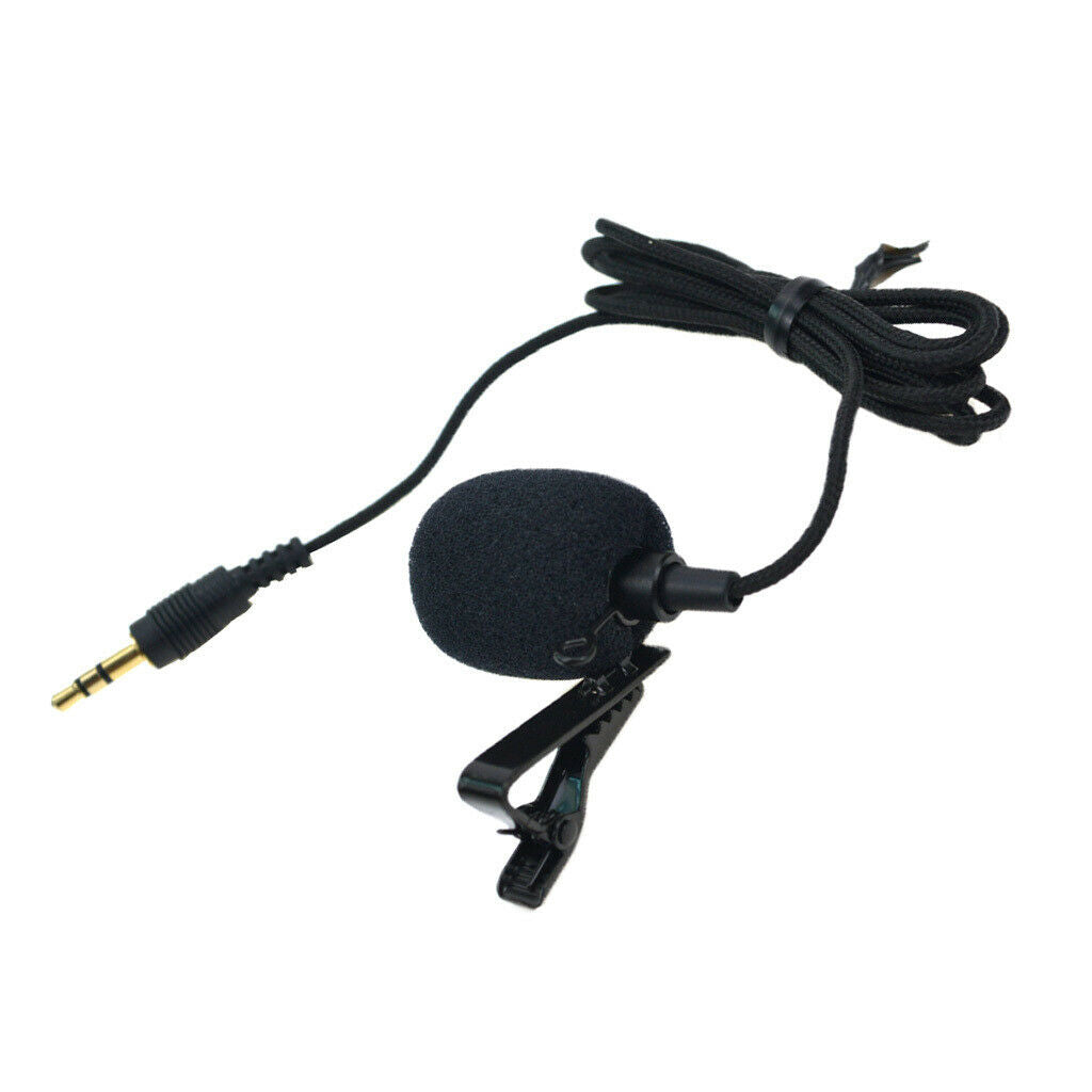External Lavalier Lapel Clip-on Condenser Microphone Mic for GoPro Hero 3 3+ .