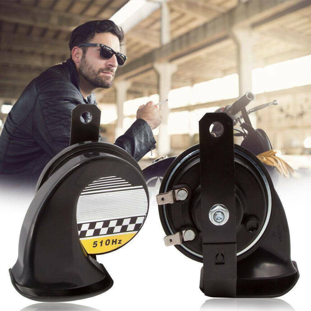 Waterproof 130dB 510HZ 12V Snail Air Horn Siren Loud Sound Truck Motorcycle Boat