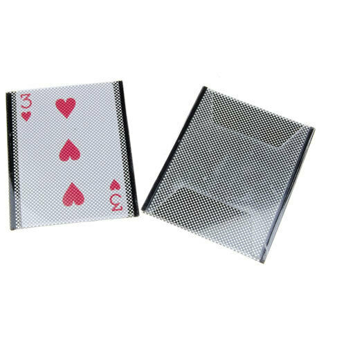 1pc Card Sleeve Change Trick Gimmick Props School Fun Party Accs Black New