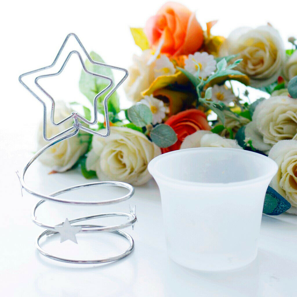 Star Candlestick Candle Holder Lantern Home Wedding Decor, Candle Holder