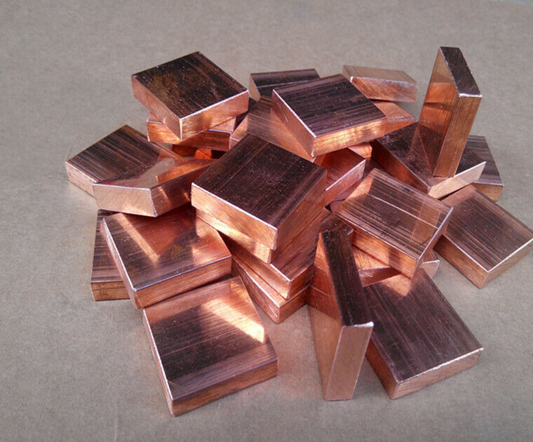 1mm x 200mm x 200mm 99.9% Pure Copper T2 Cu Metal Sheet Copper Plate Square 1Pc