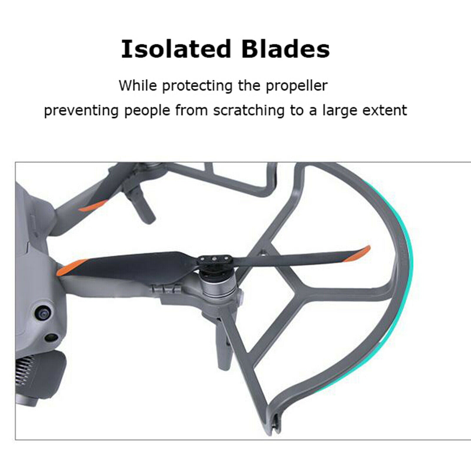 For DJI Air 2S/ Mavic Air 2 Drone Integrated Guard Ring Anti-collision Ring Part