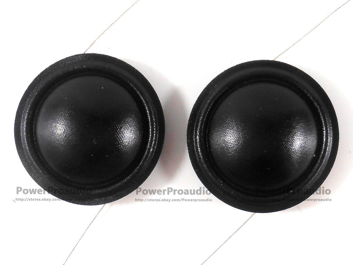 2 pcs 20.4 mm Black Silk diaphragm Loudspeaker Tweeters voice coil 8 ohm