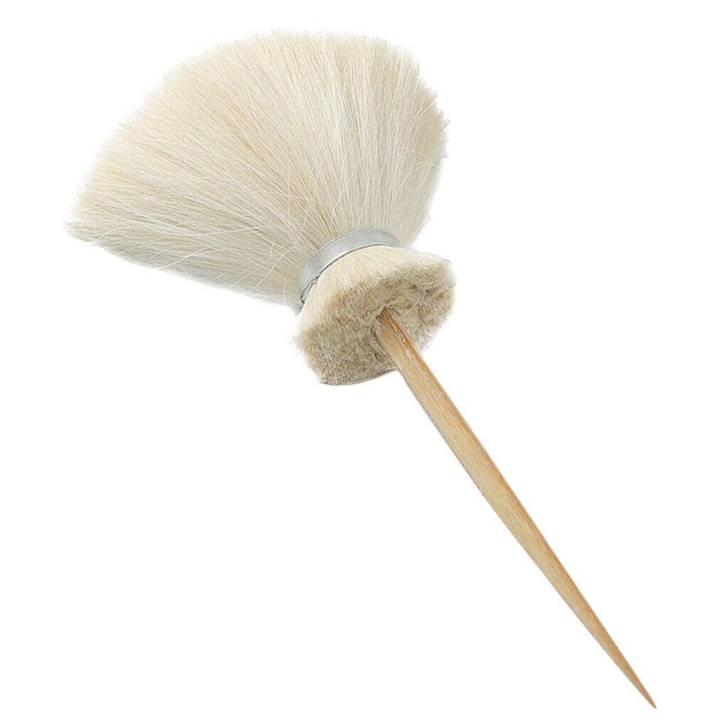 Natural Hair Brush Clay Ceramic Pottery Brushing Smoothing Cleaning Tool