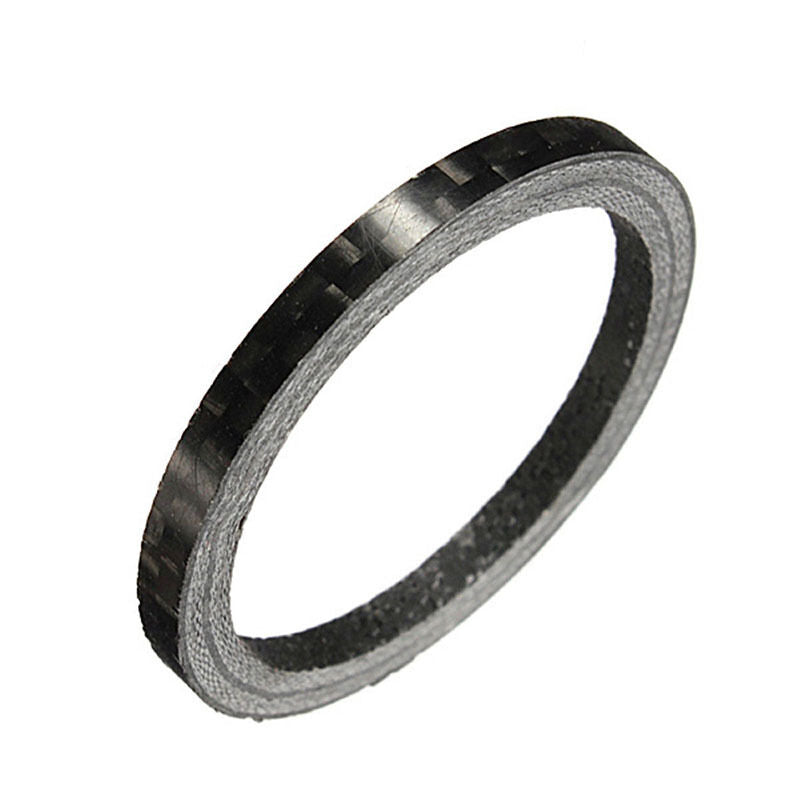Carbon Fiber Headset 3, 5,10,15,20mm Spacers kit 1 1/8" For Stem Bike To_.l8