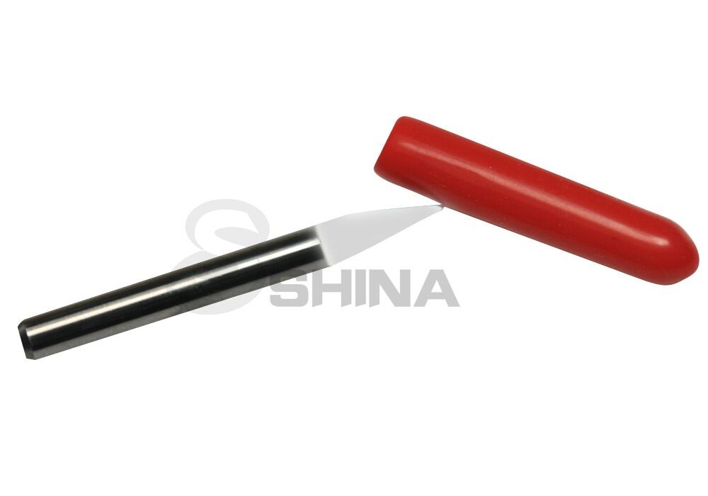 5x 6mm 90deg 0.2mm Tungsten Carbide Engraving Bits CNC Router Tool