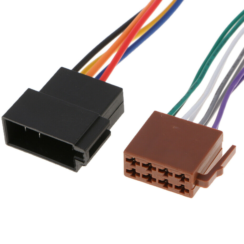 16 pin ISO female Radio Receiver Wire Harness CD Plug 154x32x12mm