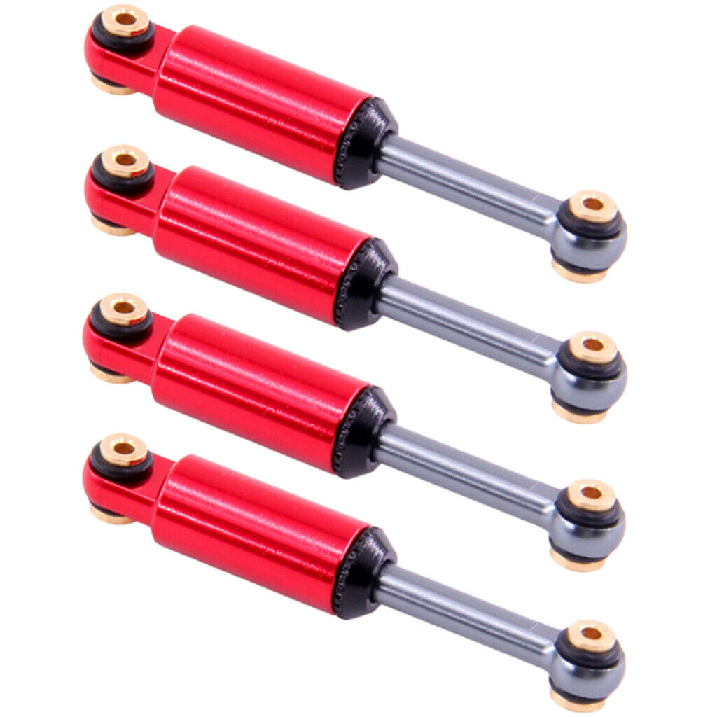 4pcs RC Car Shock Absorber Car for Axial SCX24 90081 C10 1:24 RC Car Replacement
