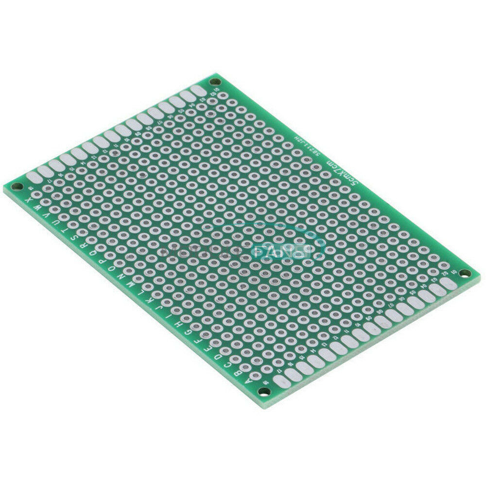 5PCS Double Side 50x70MM Prototype PCB Tinned Universal Glass Fiber Breadboard