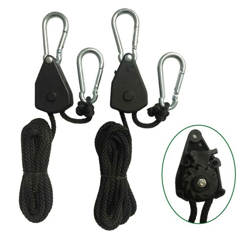 1/8 Inch Adjust Nylon Rope Hangers Lamp LED Grow Room For LED Grow Light .l8