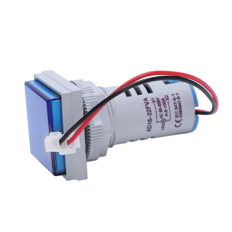 Led Digital Dual Display Voltmeter Ammeter Voltage Gauge Meter Ac 60-500V 0-10B3