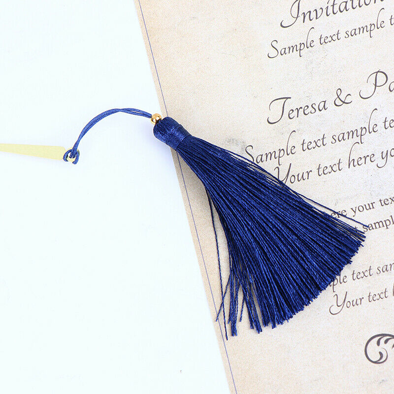 Shenlaichuan Surf Fan Wave Metal Fringed Bookmarks Brass Elegant Gift Boo.l8
