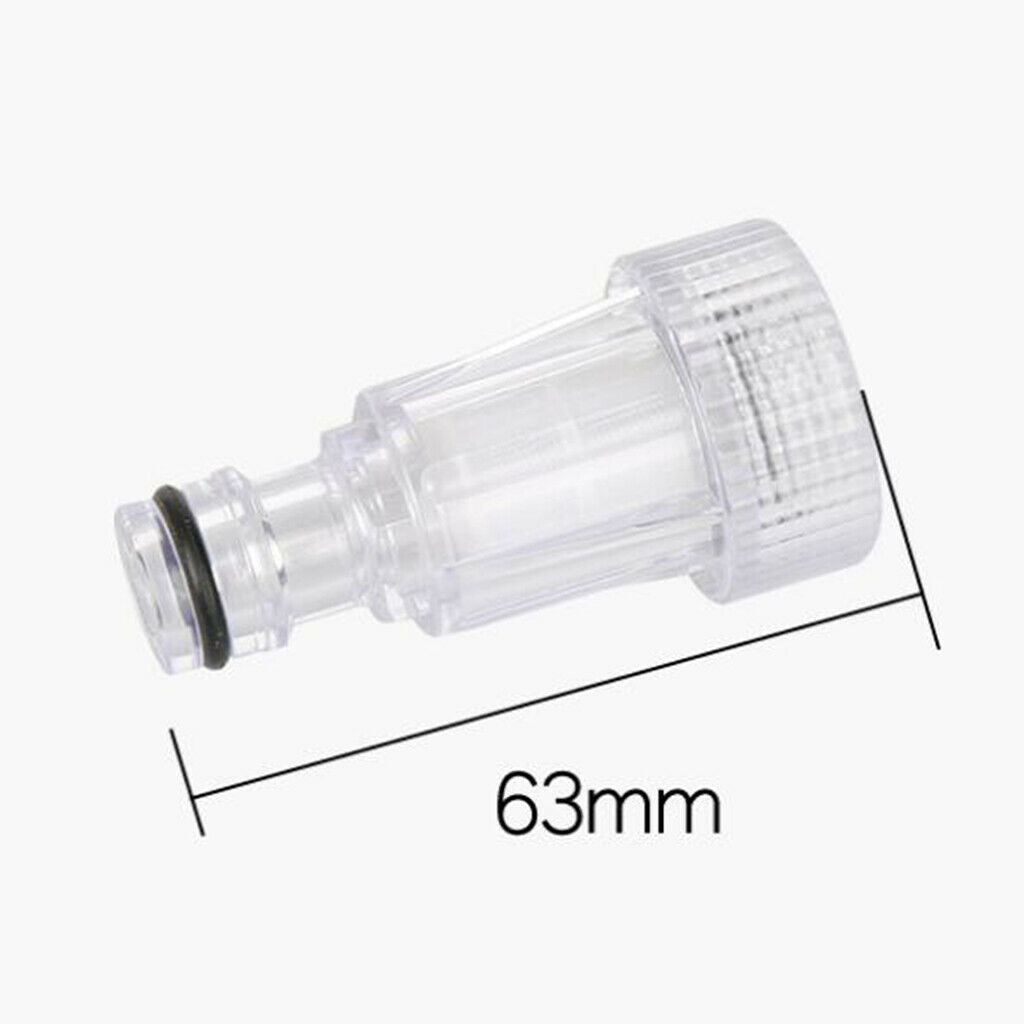 Transparent Plastic Water Input Filter Supplies f/ Pressure Washer Pump