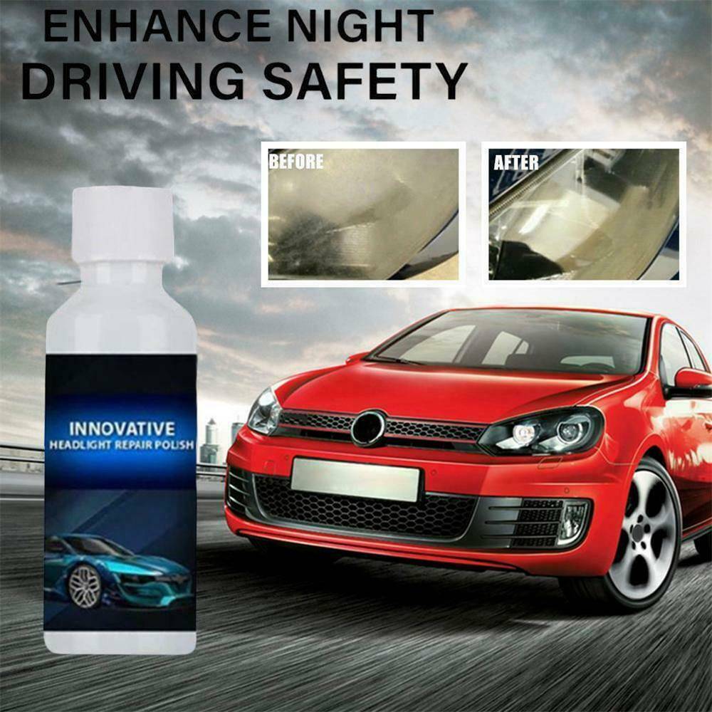 Innovative Headlight Repair Polish Fluid Liquid Kit Car Lamp Renovation AgentðŸ”¥