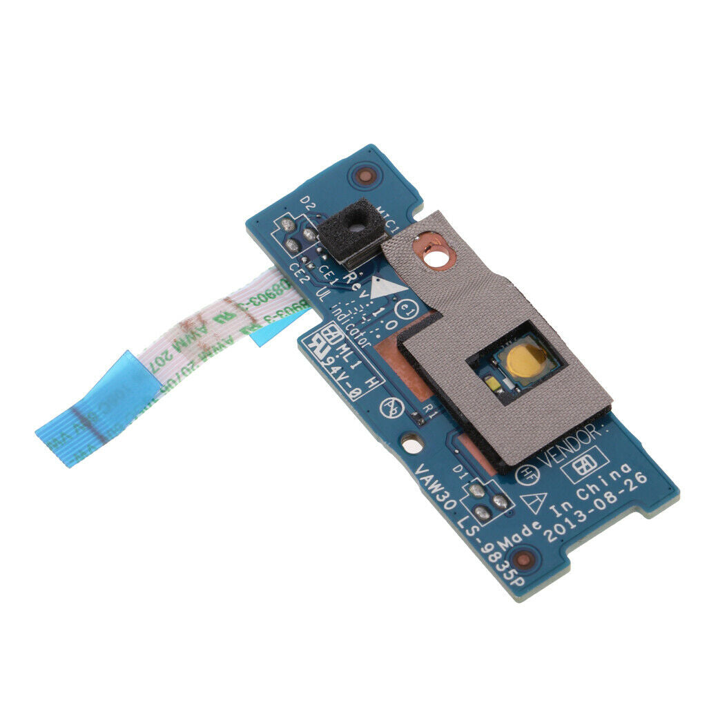 1 Piece Power ON/OFF Button Board Unit w/ Ribbon Cable for Dell Latitude E5440