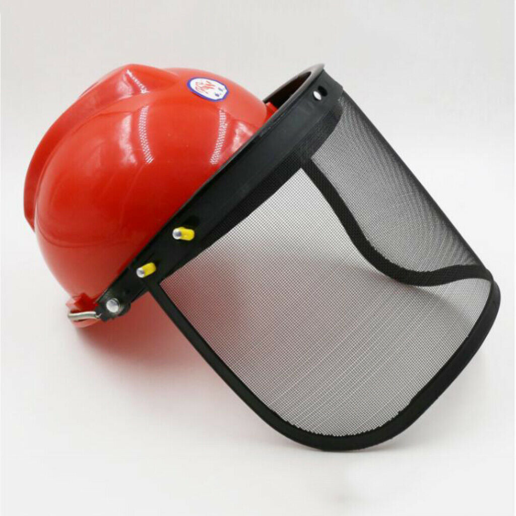Stainless Steel Weeding Forestry Screen Visor for Head Protection Helmet