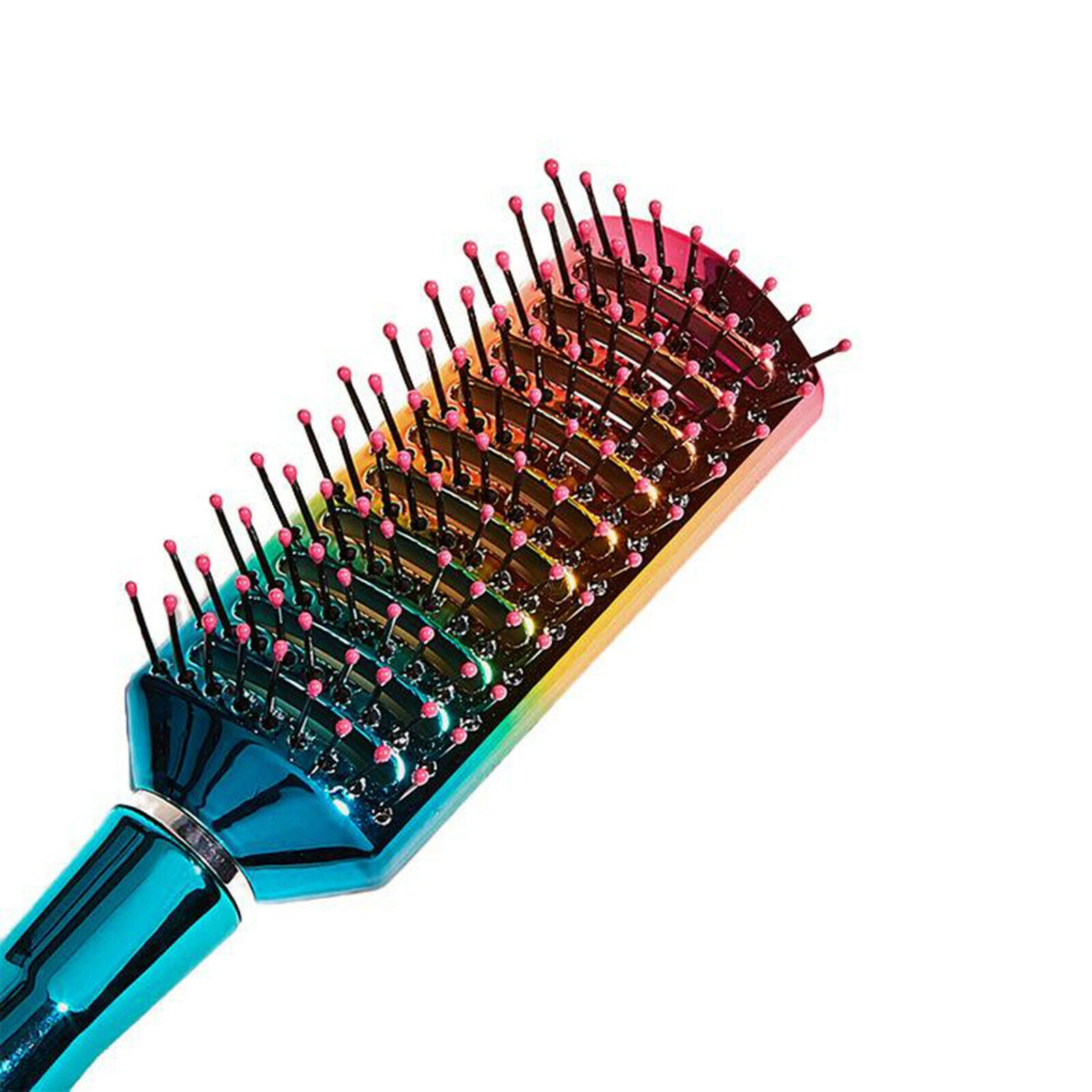 Nylon Ball-tipped Anti-static Massage Comb Hair Brush for
