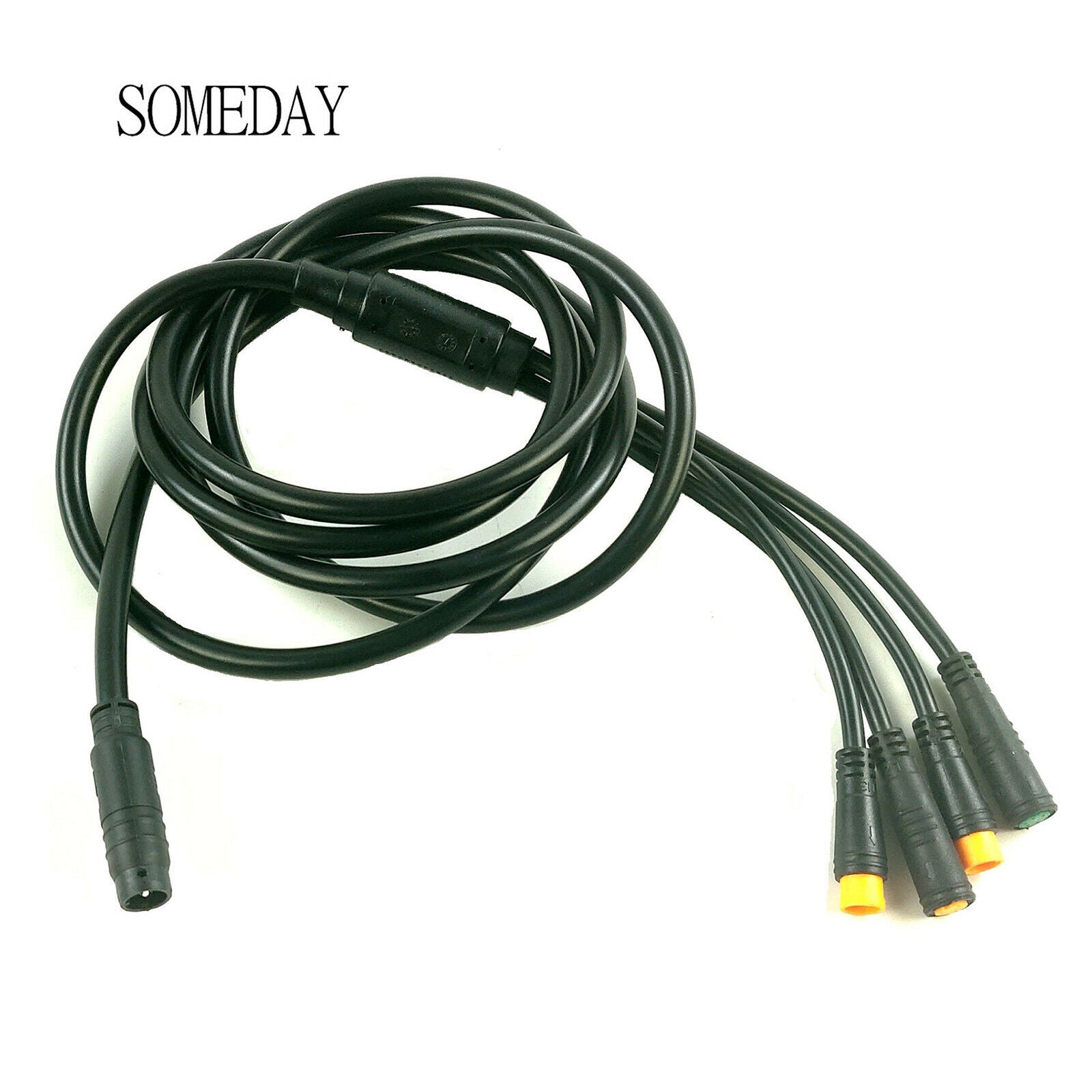 Electric Bicycle E-bike Extension Cable Waterproof 1T4 For Controller