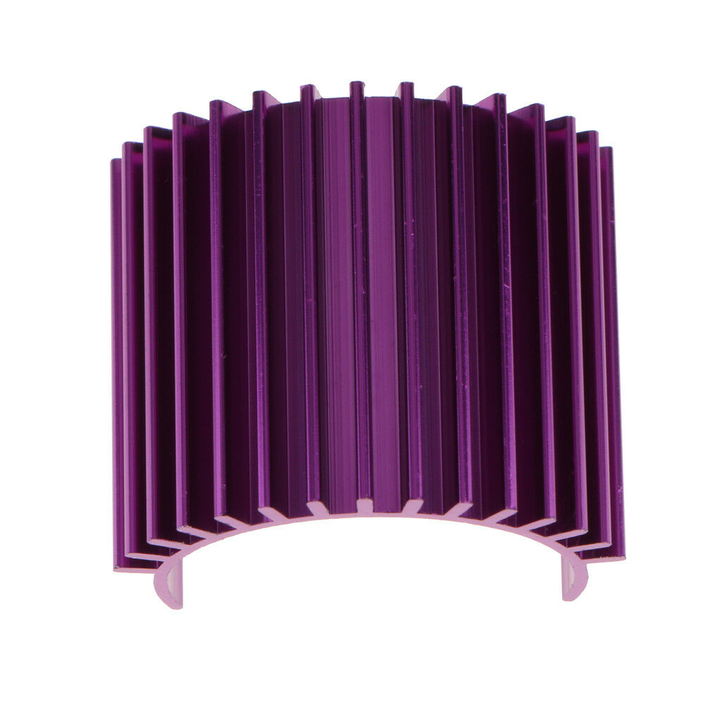 Purple Aluminum Motor Heat Sink Heatsink For 380/385/390/395 Size Motor