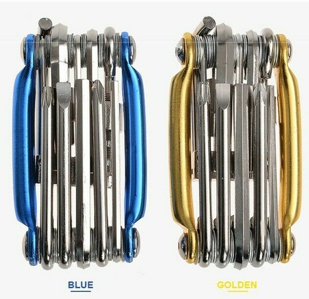 Bicycle Mini Folding Tool Moutain Road Bike Multi Tool Repair Tools Kit Wrench