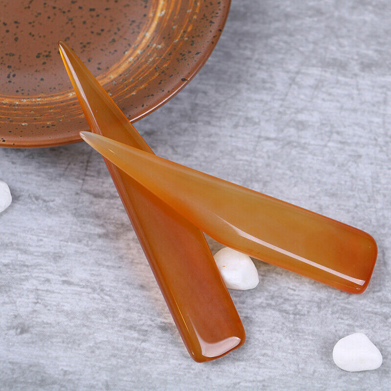 Natural Agate To Rub Leather Edge For Scoring Folding Creasing Paper Craf.l8