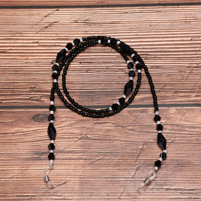 Beads Beaded Eyeglass Cord Reading Glasses Eyewear Spectacles Chain Holde.l8