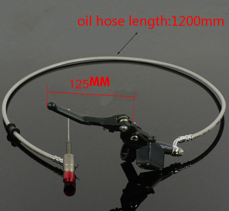 7/8'' Universal Dirt Bike Hydraulic Brake Clutch Lever Master Cylinder 1200mm