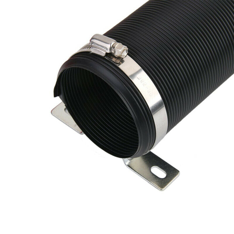 Autos Cold Air Intake Duct Turbo Piping Tube 3" Inlet Flexible Adjustable Hose