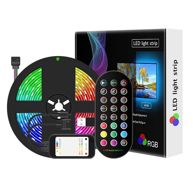 Led Strip Lights RGB 5050 LED Tape Lights Flexible Color Changing LED Lights wY6