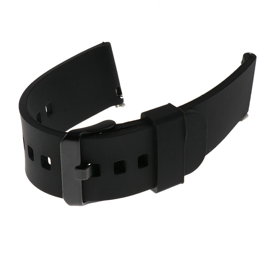 Sports Replacement Wrist Watch Band Strap for   Fenix Chronos Black