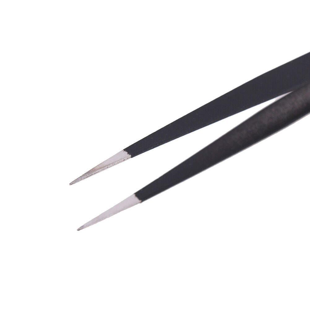 6Pcs Anti-static ESD Tweezers Repair Tool Precision Curved Straight Tweezer FG