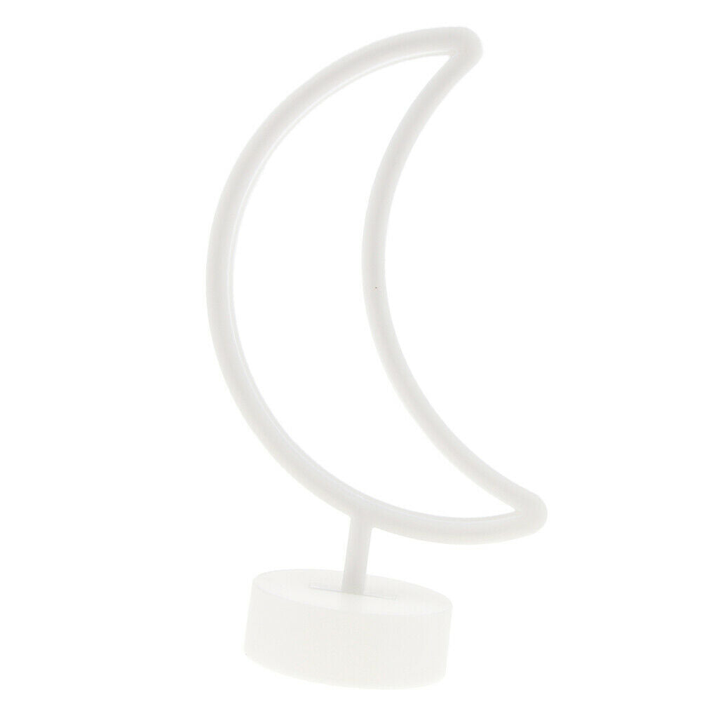 Moon LED Night Light Desk Light Lamp with Holder Kids Room Party Decor