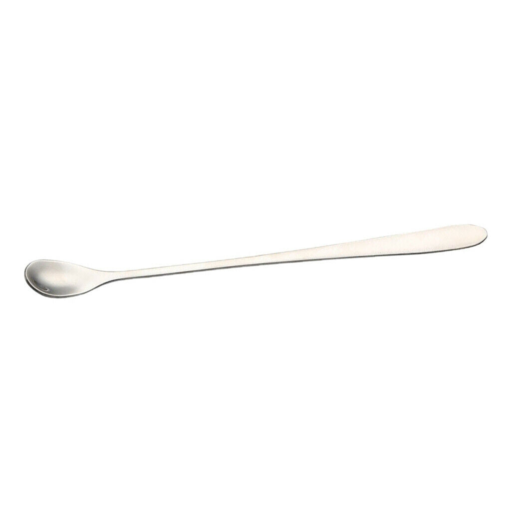 Stainless Steel Bar Cocktail Spoon Stirring Spoon Long Handle Coffee Spoon