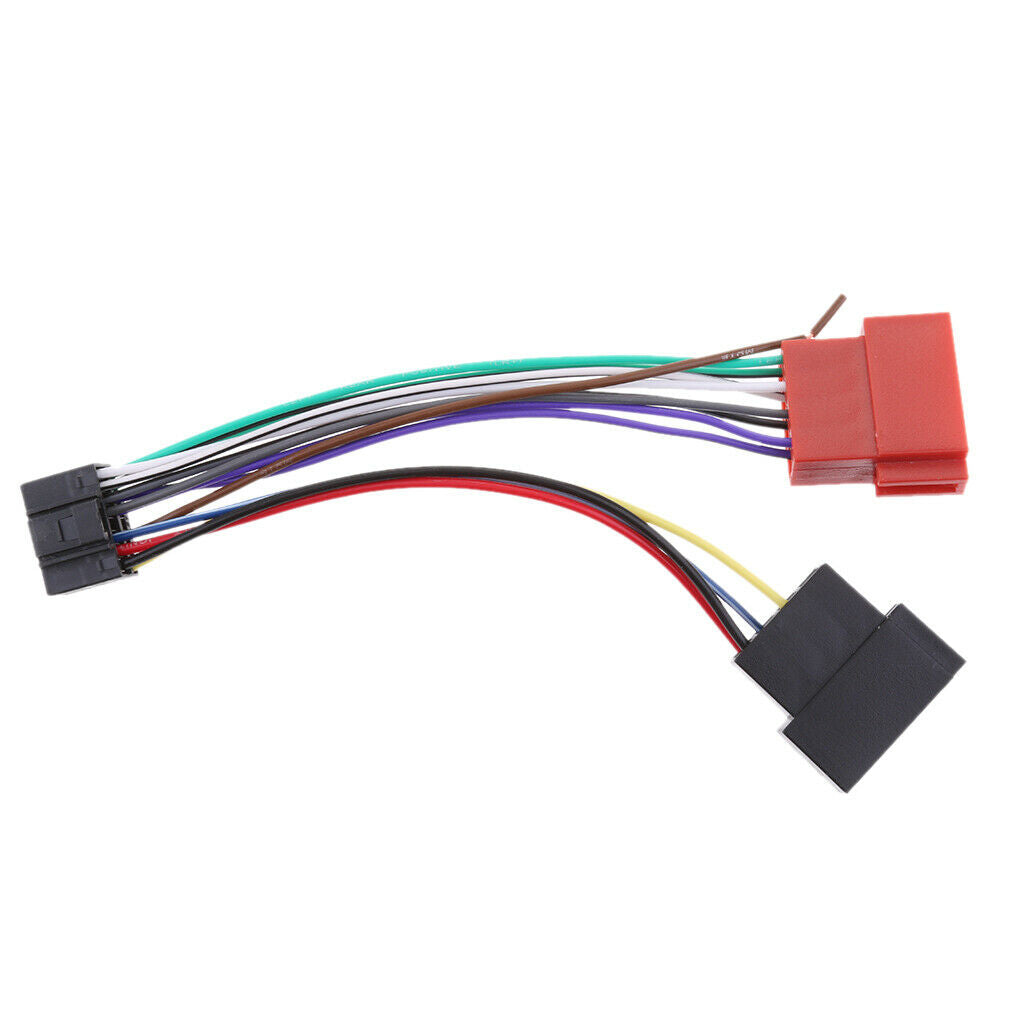 for     Kenwood     16     Pin     ISO     Wiring     Harness     Connector